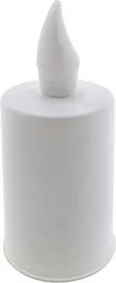 Obrázok produktu pre Sviečka LED biela - mliečny plameň BC193