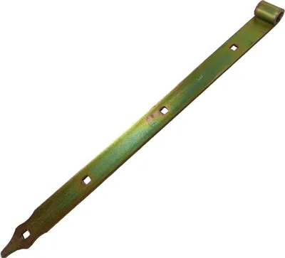 Produktbild von BOOGARDI Ladenband gelb verzinkt · 300mm / 400mm / 500mm / 600mm · Torband Türband Anschraubband
