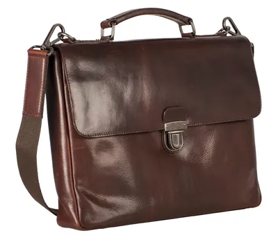 Immagine prodotto di LEONHARD HEYDEN cartella borsa a tracolla con scomparto per laptop Roma Briefcase 1 Compartment Brown marrone