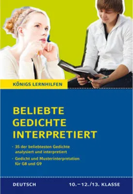 Obrázok produktu pre Beliebte Gedichte interpretiert
