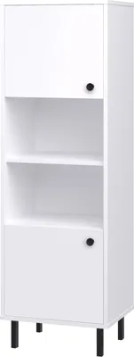 Produktbild von Weißes hohes Bücherregal Venus