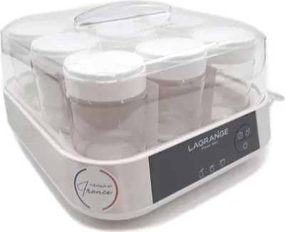 Produktbild von Lagrange 459602 Joghurtbereiter Käsebereiter 18W EDELSTAHL Leistungsfähig