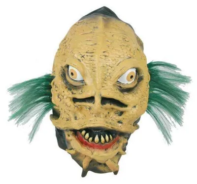 Image de Masque latex monstre marin adulte - halloween horreur
