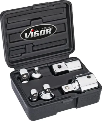 Produktbild von VIGOR Adapter Satz V1293 1/4", 3/8", 1/2", 3/4" 1/4", 3/8", 1/2", 3/4" 6-teilig