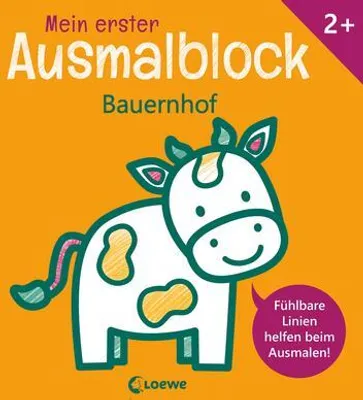 Produktbild von Mein erster Ausmalblock - Bauernhof