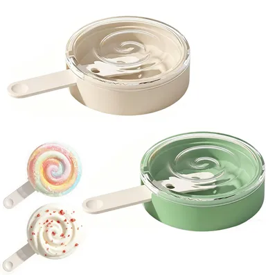 Produktbild von Eis am Stiel Form - Silikon-Form für Lutscher - Zur Herstellung von Eiscreme, Joghurt, Saft und Smoothies - 1 Stück
