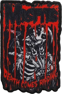 Obrázok produktu pre Misfits Death Comes Ripping Nažehlovačka