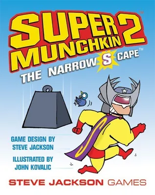 Produktbild von Super Munchkin Expansion 2 - The Narrow S Cape - Kartenspiel Erweiterung - ENG Edition
