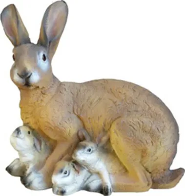 Produktbild von Hase Statue Garten Figur Dekoration Statuen Skulptur Deko Figuren 35cm Plastik