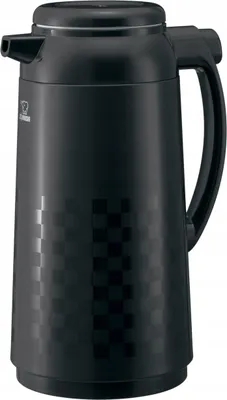 Produktbild von Zojirushi Isolierkanne Glasflasche Innen - Ichimatsu Schwarz - 1L