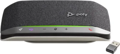 Produktbild von POLY Sync 20+ Freisprecheinrichtung Universal Bluetooth Schwarz, Silber