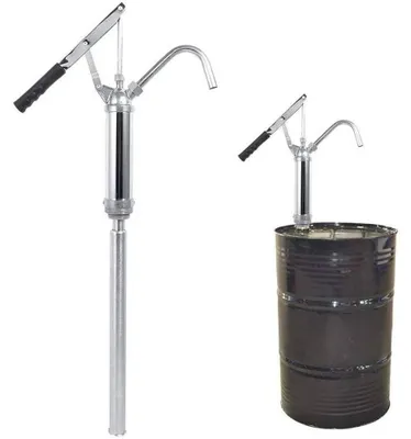 Image de Pompe à Manivelle à Levier Télescopique - Utilisation Pratique - Idéale pour Transferts de Liquides - D-Work