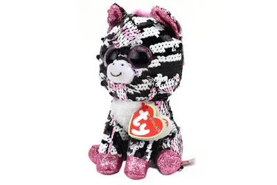 Immagine prodotto di Ty Flippable Zoey zebra rosa 15 cm