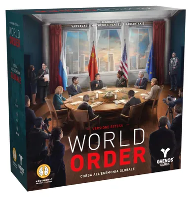 Obrázok produktu pre World Order: Preteky o globálnu nadvládu – spoločenská hra pre dospelých a mládež