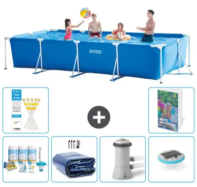 Productafbeelding van Rechthoekig zwembad - 450x220x84 cm - 5-delig, model S160