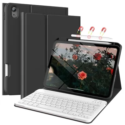 Produktbild von Hülle mit Tastatur für A16 11 10 Generation 11 Kompatible Modelle Schwarz