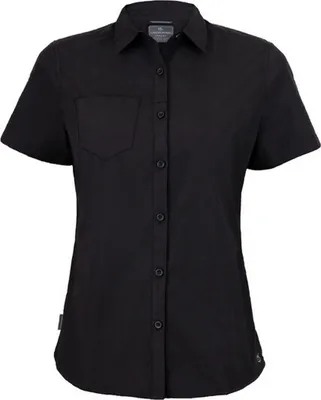 Image de Craghoppers - "Expert Kiwi" chemise pour femme à manches courtes CG1715 (42 FR) (Noir)