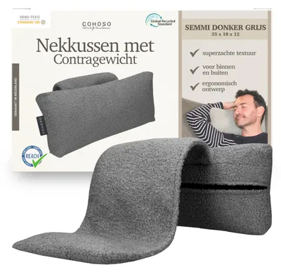 Obrázok produktu pre Ergonomická podpora pre krk a chrbát pre pohodlné čítanie