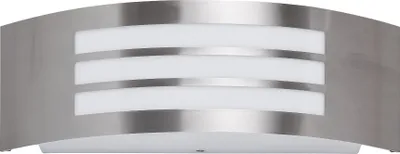 Produktbild von Rabalux 8410 Außenwandleuchte Roma, E27, silber-weiß, Modern, IP44, 31,8cm