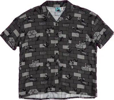 Produktbild von Labyrinth - Hemd für Herren/Damen Uni, Button-Down-Kragen, kurzärmlig TT740 (M) (Holzkohle)