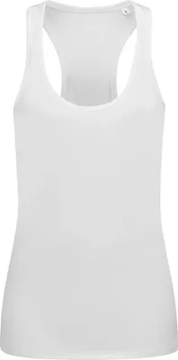 Image de Stedman ST8540 | Femmes Active 140 Débardeur Sport T-Shirt + Active-Dry - Couleur : Blanc - Taille : L