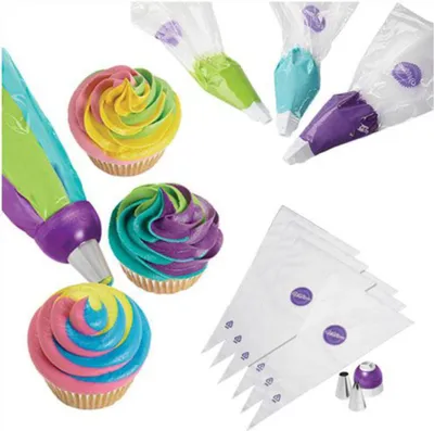 Produktbild von Wilton ColorSwirl Tri-Color Coupler Decorating Set/9