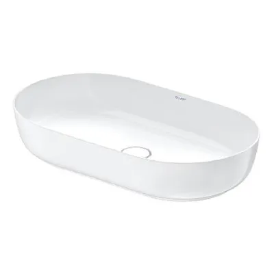 Produktbild von Duravit Luv - Aufsatzwaschbecken, 700x400, ohne Überlauf, WonderGliss, weiß 03797000001