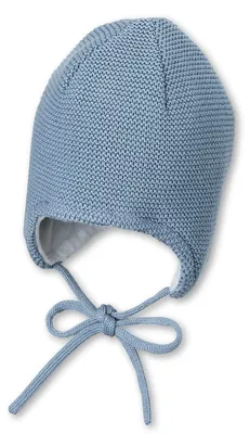 Zdjęcie produktu dla Czapka z dzianiny Sterntaler, rozmiar 35, niebieska