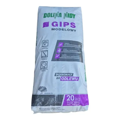Zdjęcie produktu dla Dolina Nidy Gips Modelowy Sztukateryjny 20Kg