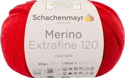Zdjęcie produktu dla Schachenmayr Merino Extrafine 120 00130 Przędza dziewiarska