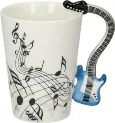 Obrázok produktu pre Hrnček pre hudobníka - MODRÝ DARČEK PRE GITARISTU