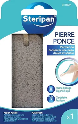Produktbild von Famanu Reinigungspumice für effektive Bodenreinigung - 18 x 10 x 3 cm