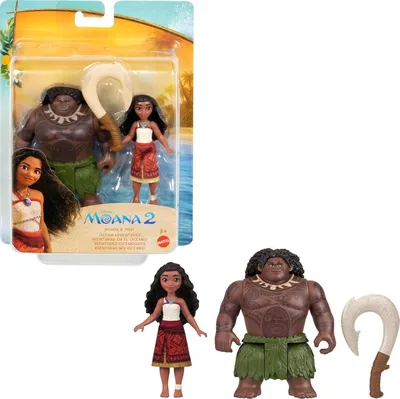 Produktbild von Disney JDD44 Vaiana 2 Viana 2 Figurenset, 2 Stück