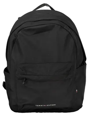 Produktbild von Herren-Rucksack Schwarz mit Laptop-Fach aus recyceltem Polyester