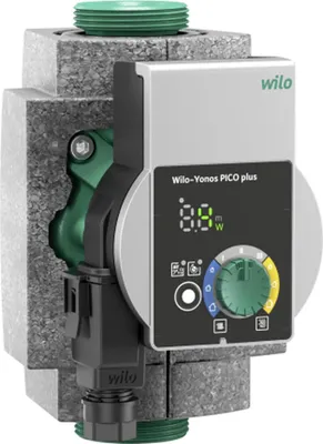 Zdjęcie produktu dla Wysokowydajna pompa bezdławnicowa Wilo Yonos PICO plus 25/1-6-130, G11/2, 30W