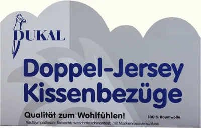 Produktbild von Kissenbezug : Farbe - Perlweiss, Größe - 40x80 cm