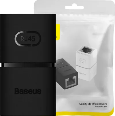 Immagine prodotto di Ethernet Adapter Baseus, RJ45 to RJ45, Black B00131100111-00