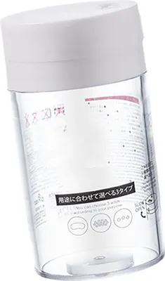 Obrázok produktu pre Plastová nádoba na korenie na fľaše na korenie Kontajner na cukor Dávkovač na skladovanie práškov na korenie