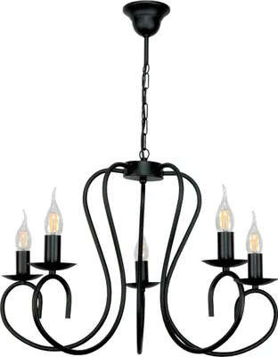 Immagine prodotto di Lampada a sospensione Lampadario Candelabro Classic Nero 15-520 PLOMYK