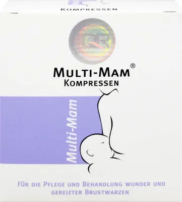 Image de Compresses Multi-Mam pour le soin des mamelons, 12 pces Compresses