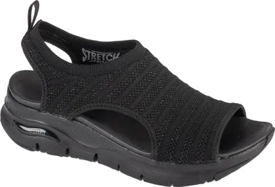 Produktbild von Skechers Arch Fit - Darling Days  Sandalen Plat - Zwart - Maat 41