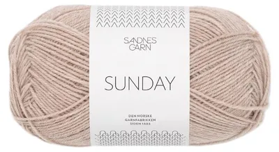 Produktbild von Sandnes Sunday 50g - Wolle 2650 beige mottled