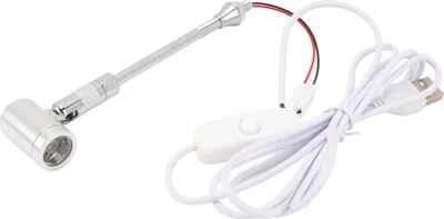 Zdjęcie produktu dla Stojący reflektor jubilerski LED 180�� Obrotowy 100LM 25�� Kąt wiązki USB 1W Gablota Reflektor do kolekcji dzieł sztuki Ciepłe światło