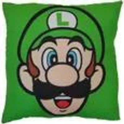 Obrázek produktu pro Oboustranný polštář - Čtvercový - MARIO BROS - Mario a Luigi - Mikrovlákno - 40 x 40 cm
