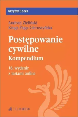 Produktbild von Postępowanie cywilne. Kompendium z testami online