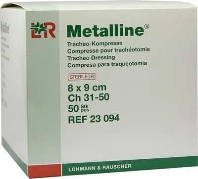 Obrázok produktu pre Metalline Tracheo Compresses 8x9 cm 50 ks