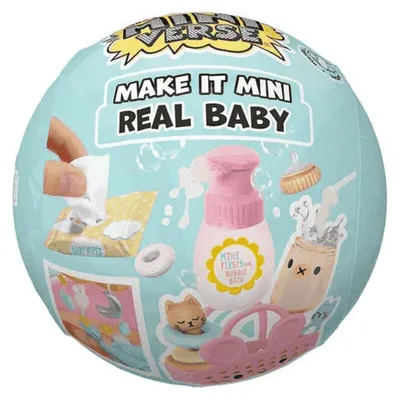 Obrázok produktu pre Miniverse Make It Mini Real Baby Nurture, 8 rok / roky, Viacfarebný, Plast