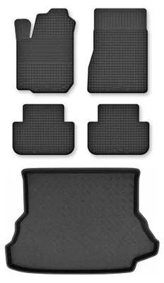Immagine prodotto di Tappetini a vasca + bagagliaio per Renault Laguna II 2001-2007 hatchback 5 pezzi