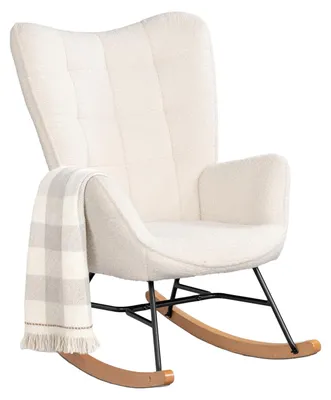 Imagen del producto de MEUBLE: Sillón mecedora, sillón oscilante, sillón de lactancia, sillón con brazos