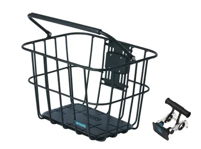 Obrázok produktu pre Košík na bicykel Around ACE VR Odnímateľný vrátane držiaka na riadidlá - čierny